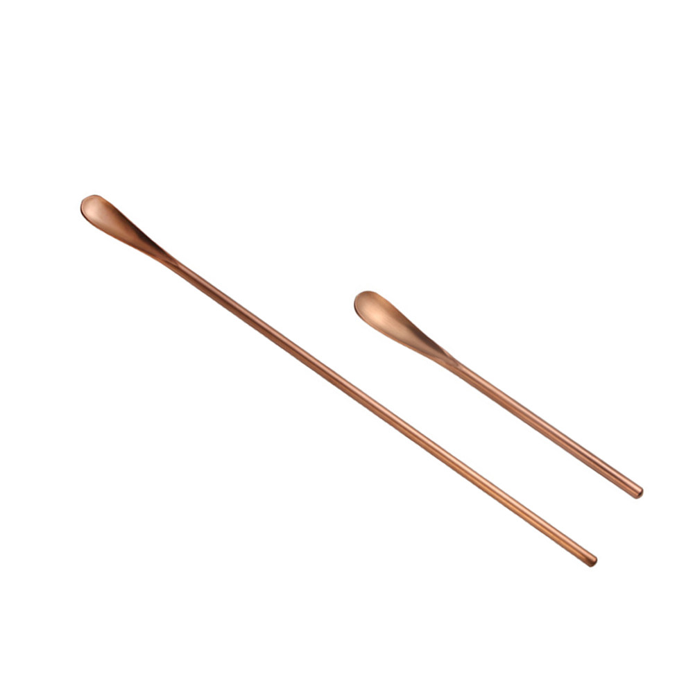 Bar Spoon Twisted - 2Pcs 스테인레스 스틸 칵테일 스푼 긴