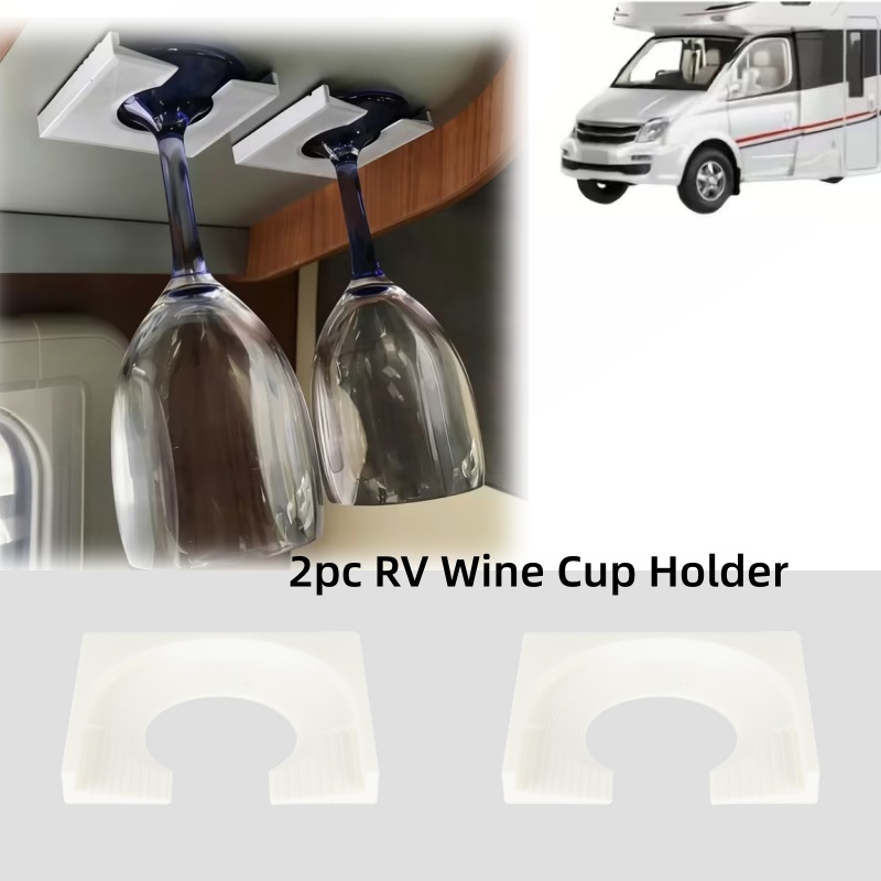 Wine & Beer Emporium - 2pc RV 캠핑카 와인 컵 홀더(자체