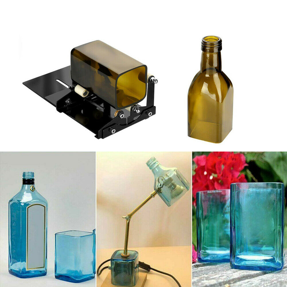 19Pcs 유리 병 커터 도구 광장 라운드 와인 맥주  - Wine Beer Holder 리뷰 및 가격