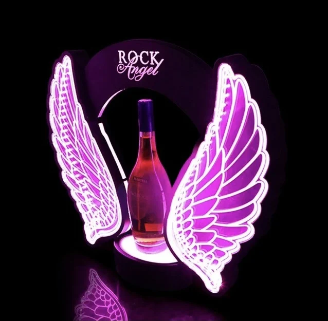 충전식 LED 반짝이 천사 날개 와인 샴페인 병 장식  - Wine In Beer Bottle 리뷰 및 가격