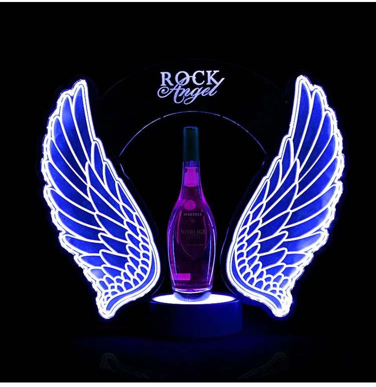 충전식 LED 반짝이 천사 날개 와인 샴페인 병 장식  - Wine In Beer Bottle 리뷰 및 가격