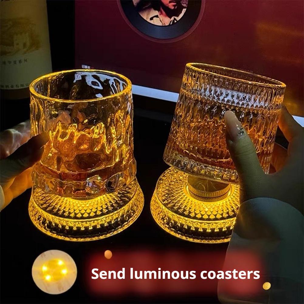 회전하는 위스키 잔, 독창적인 크리스탈 맥주잔, 스트레 - Wine Beer Drink 리뷰 및 가격