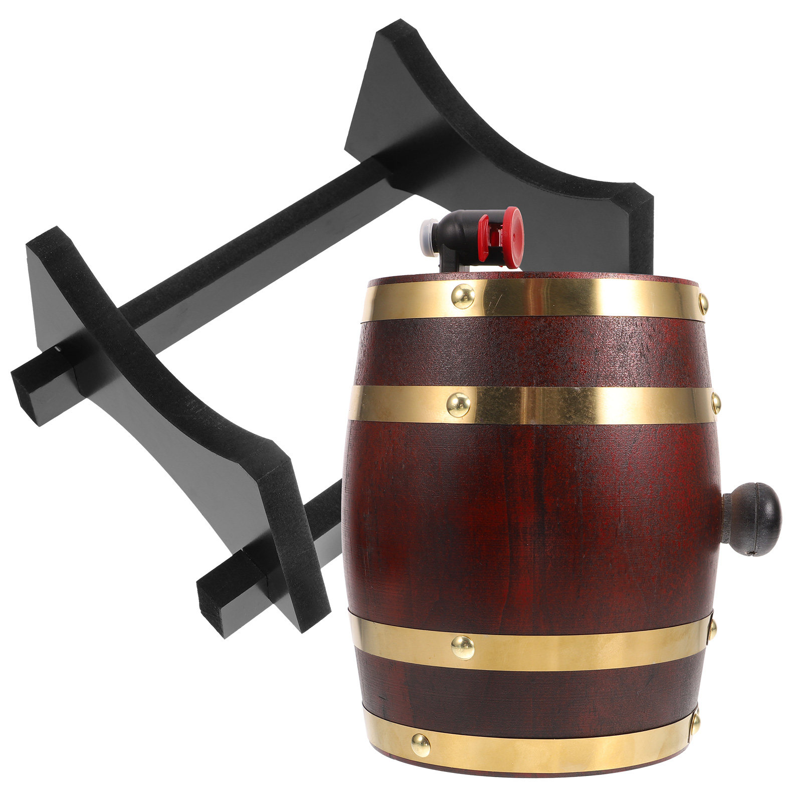 1세트 나무 와인통 1L 레드 와인 홀더 맥주 위스키  - Wine Beer Holder 리뷰 및 가격