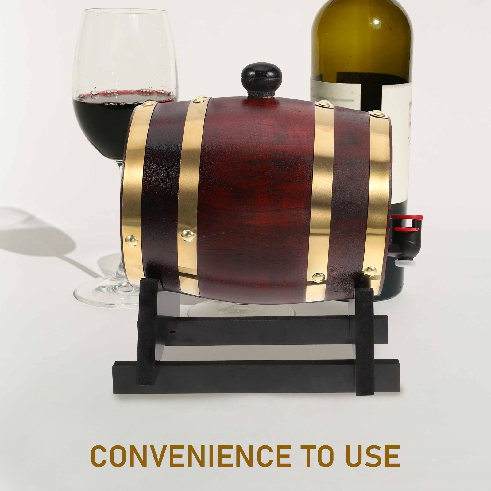 1세트 나무 와인통 1L 레드 와인 홀더 맥주 위스키  - Wine Beer Holder 리뷰 및 가격