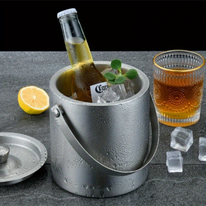 스테인레스 스틸 절연 아이스 버킷, 와인 맥주, 샴페인 - Wine Beer Holder 리뷰 및 가격
