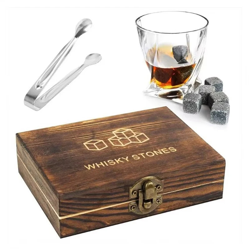 위스키 스톤 선물 세트 9개 천연 화강암 위스키 칠링  - Whiskey Stone Set 리뷰 및 가격