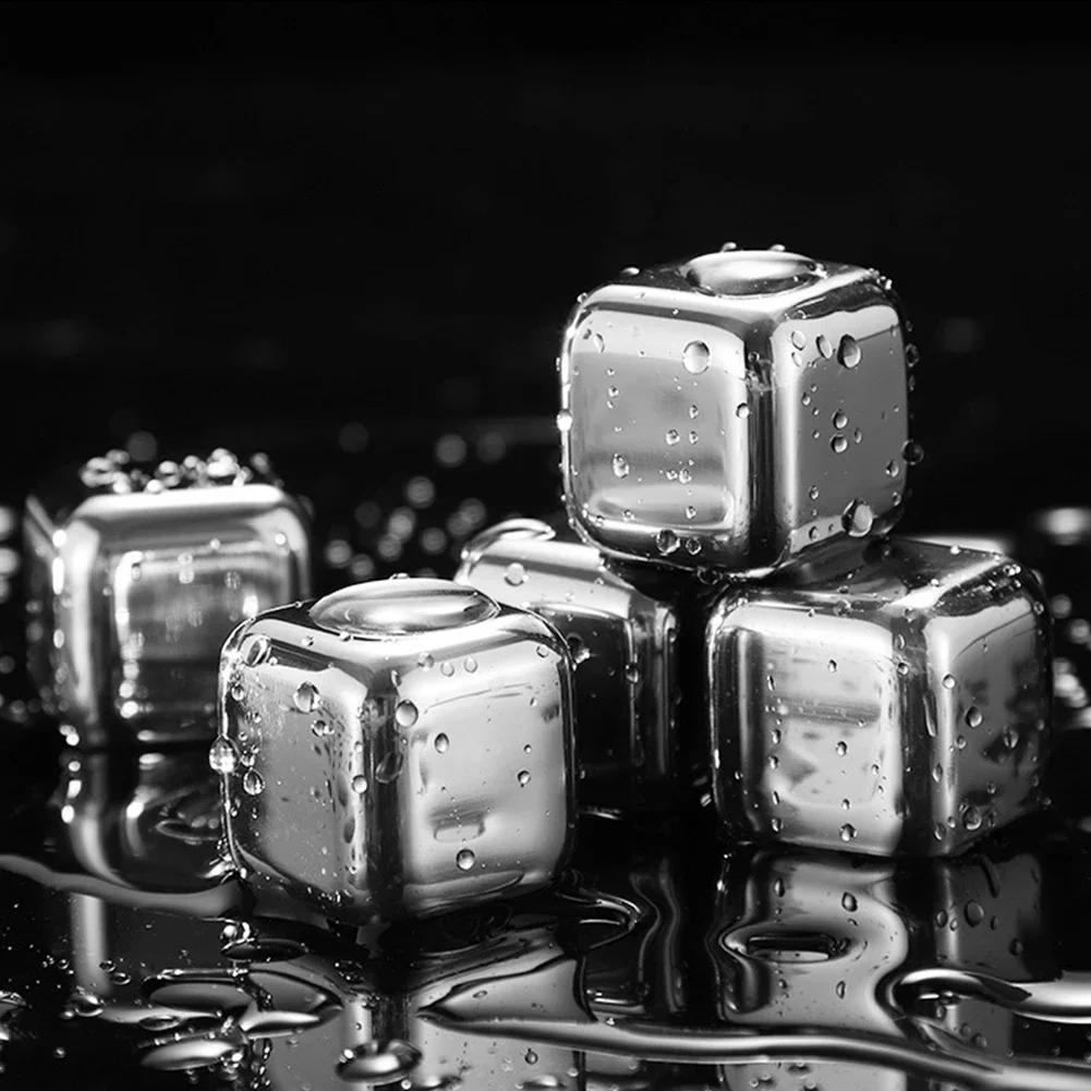 스테인리스 스틸 아이스 블록 재사용 가능 칠링 스톤 위 - Whiskey Stone Set 리뷰 및 가격