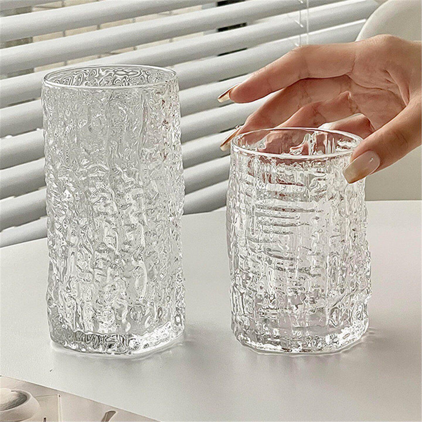 여성용 유리 맥주잔, 소박한 나무껍질 디자인, 인스타  - Wine Beer Glass 리뷰 및 가격