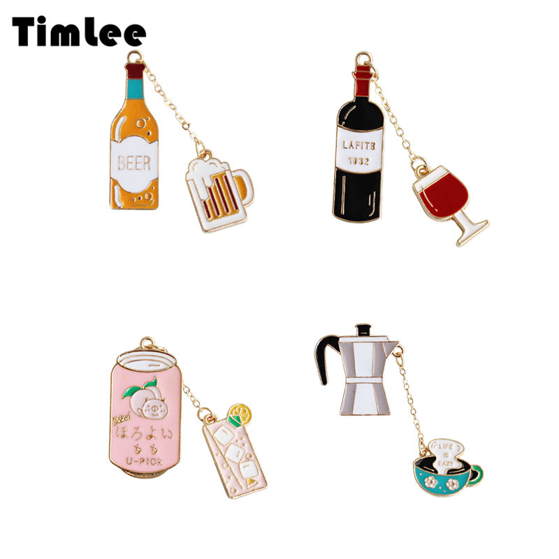 X155 만화 커피 머신 브로치 핀, 글레이즈 맥주 과 - Wine X Beer 리뷰 및 가격