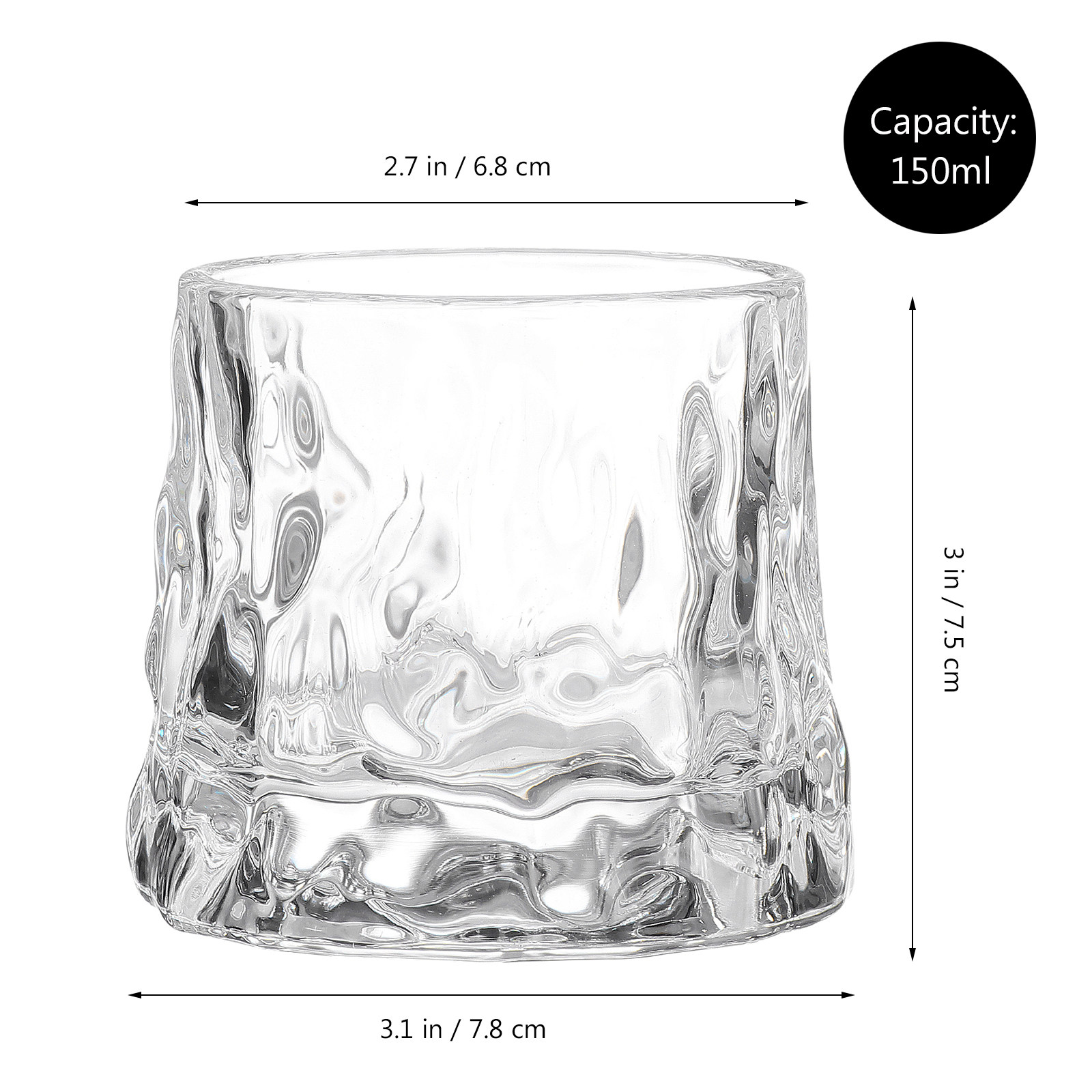 1개입 망치질 마감 와인잔 프리미엄 두꺼운 바닥 위스키 - Wine Beer Glass 리뷰 및 가격